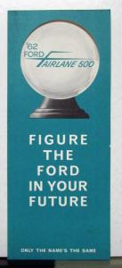 1962 Ford Fairlane 500 In Your Future Sales Brochure