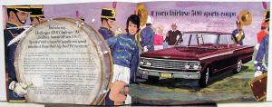 1962 Ford Fairlane 500 Sales Brochure Revised 3 62