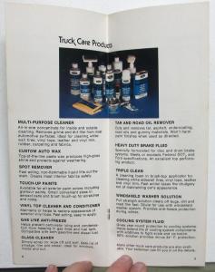1976 Ford Accessories Light Trucks Bronco Econoline Van Sales Brochure Original