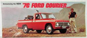 1976 Ford Courier Pickup Truck Sales Folder Mailer Original