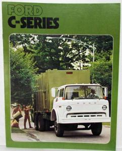 1976 Ford C-Series 600 thru 8000 Truck Sales Brochure Original