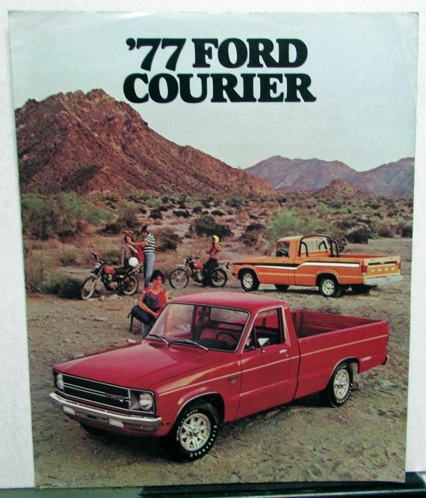 1977 Ford Courier Pickup Truck Sales Folder Brochure Original