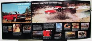 1977 Ford Courier Pickup Truck Sales Folder Brochure Original