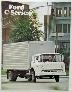 1977 Ford Tilt & Custom CabTruck C-Series 600 thru 8000 Sales Brochure Original