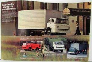 1977 Ford Tilt & Custom CabTruck C-Series 600 thru 8000 Sales Brochure Original