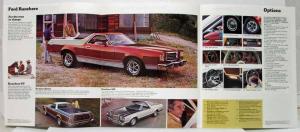 1978 Ford Ranchero Pickup Truck Sales Folder Original