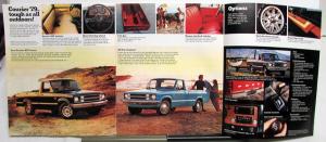 1979 Ford Courier Pickup XLT Free Wheelin Truck Sales Folder Original