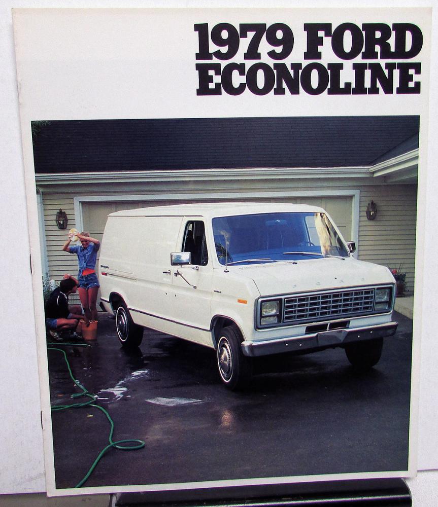 1992 Ford Conversion Van Econoline Club Wagon Original Sales Brochure 