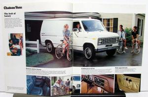 1979 Ford Econoline E-Series Van Cruising Chateau Custom Super Sales Brochure
