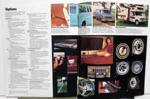 1979 Ford Econoline E-Series Van Cruising Chateau Custom Super Sales Brochure