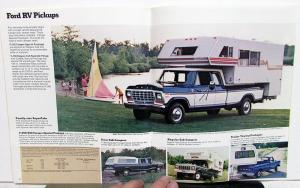 1979 Ford Pickup Truck F 100 150 250 350 Stake Platform Sales Brochure Original
