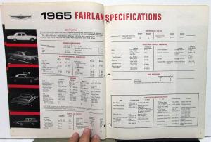 1964 1965 Ford Fairlane Falcon T-bird Mustang Shop Tips Magazine Announcement