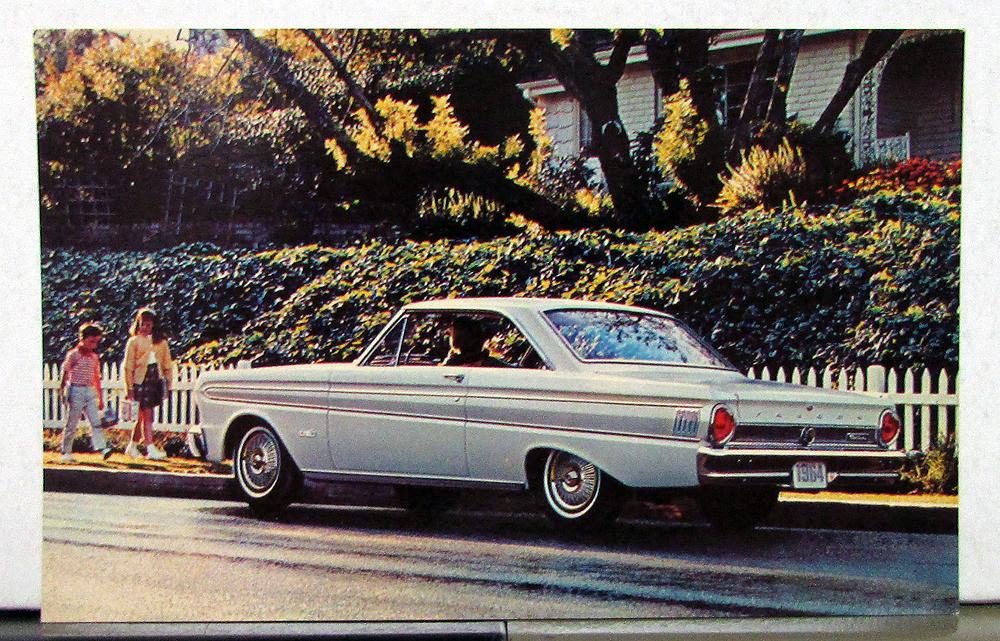 1964 Ford Falcon Futura Sports Coupe Convertible Postcard