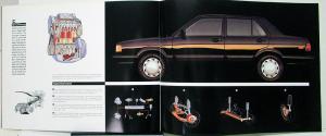 1991 Volkswagen VW Fox Color Sales Brochure Original Oversized