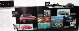 1992 Volkswagen VW Passat CL GL Sedan Wagon Color Sales Brochure Original XL