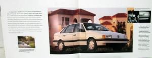 1992 Volkswagen VW Passat CL GL Sedan Wagon Color Sales Brochure Original XL
