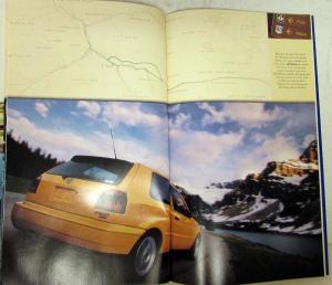 1998 Volkswagen VW Golf Jetta GTI Cabrio Passat Color Sales Brochure Oversized