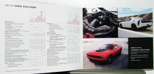 2017 Dodge Viper Challenger Charger Durango Journey Grand Caravan Sales Brochure