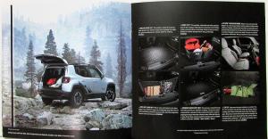 2017 Jeep Renegade MOPAR Accessories Accents Carriers Mats Sales Brochure Orig