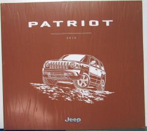 2016 Jeep Patriot Altitude Latitude Sport SE Sales Colors Specs Brochure Orig XL