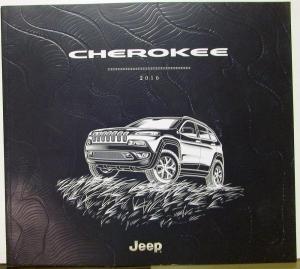 2016 Jeep Cherokee Ltd Trailhawk Latitude Sport Colors Specs Sales Brochure XL