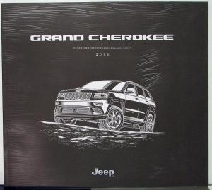 2016 Jeep Grand Cherokee Summit Overland Ltd Laredo SRT Altitude Sale Brochure