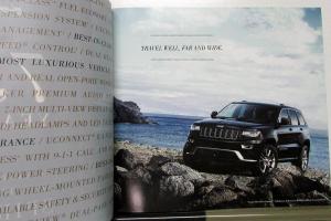 2016 Jeep Grand Cherokee Summit Overland Ltd Laredo SRT Altitude Sale Brochure