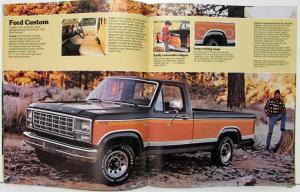 1980 Ford Pickup Sales Brochure REVISED 1/80