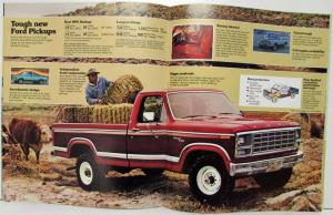 1980 Ford Pickup Sales Brochure REVISED 1/80