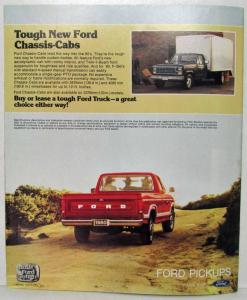 1980 Ford Pickup Sales Brochure REVISED 1/80