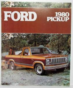 1980 Ford Pickup Sales Brochure