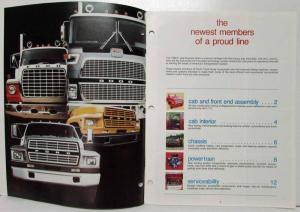 1980 Ford Trucks When the Job is Tough The Choice is Easy Portfolio