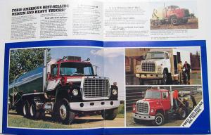 1981 Ford L-Line 800-9000 Series Truck Sales Brochure
