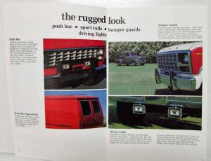 1982 Ford Accessories for Trucks and Vans Sales Brochure