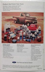 1982 Ford Accessories for Trucks and Vans Sales Brochure