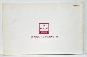 1976 Buick Skyhawk Owners Operators Manual Original