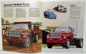 1982 Ford F-Series Sales Brochure F-600 F-700 F-800