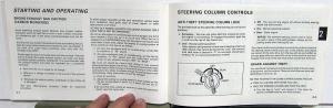 1978 Buick Skylark Owners Operators Manual Original