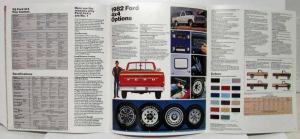 1982 Ford 4-Wheeler Sales Brochure F-150 250 350