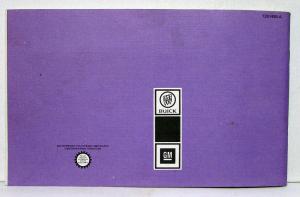 1979 Buick Electra LeSabre Estate Wagon Owners Operators Manual Original