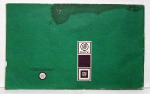 1979 Buick Regal & Century Owners Operators Manual Original
