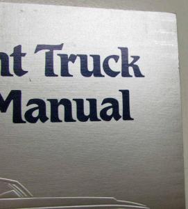 1982 Ford Light Truck Dealer Selling Manual