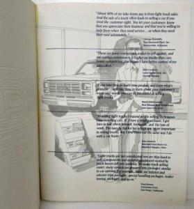 1982 Ford Light Truck Dealer Selling Manual
