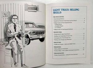 1982 Ford Light Truck Dealer Selling Manual