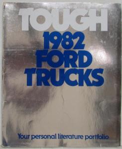 1982 Tough Ford Trucks Personal Literature Portfolio with Brochures