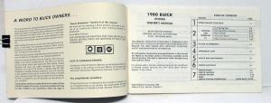 1980 Buick Riviera Owners Operators Manual Original