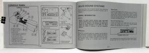 1985 Buick Somerset & Regal Owners Operators Manual Original
