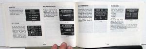 1988 Buick Reatta Owners Operators Manual Original Care & Operation Instructions