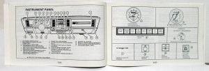 1988 Buick LeSabre & Electra Estate Wagons Owners Operators Manual Original