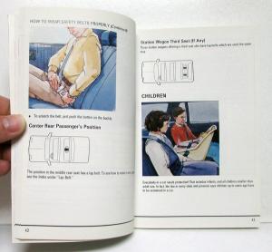 1990 Buick Century Owners Operators Manual Original